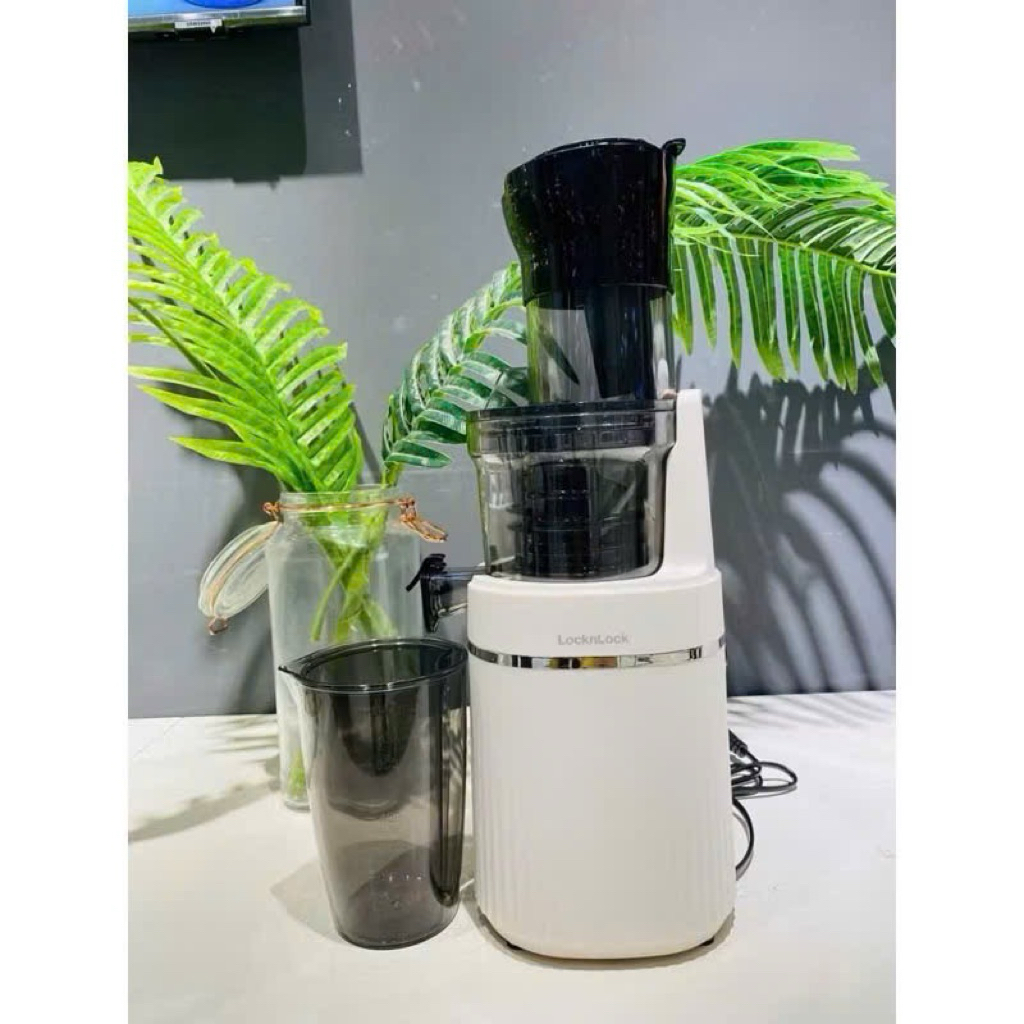 LOCKnLOCK] MÁY ÉP CHẬM SLOW JUICER DUNG TÍCH 0.8L - EJJ421IVY
