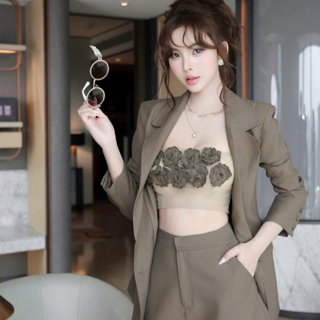 ( GEM CLOTHING 68 ) Set Vest 3 món 0178.4