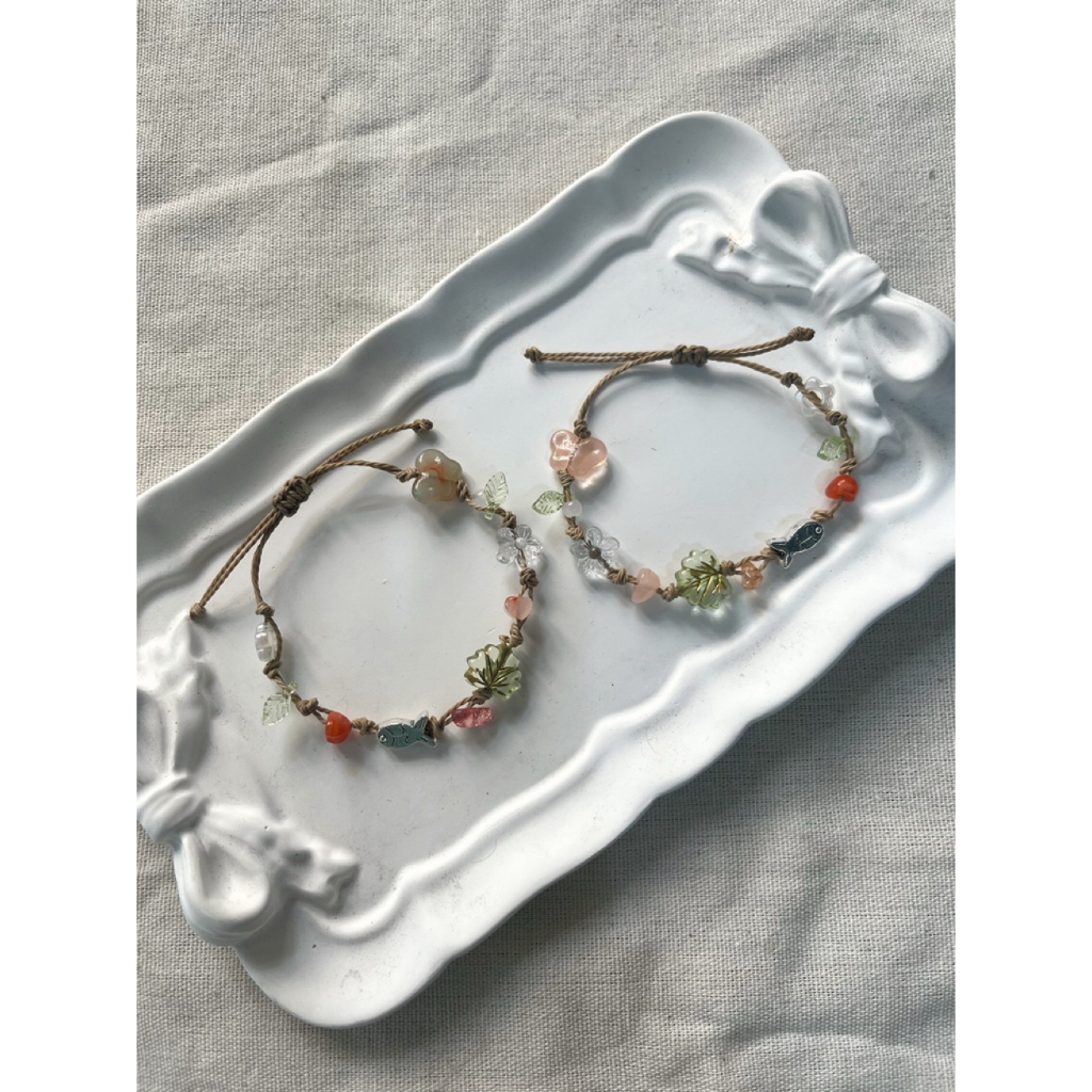 Vòng Tay Handmade Leafy Fish Dễ Thương