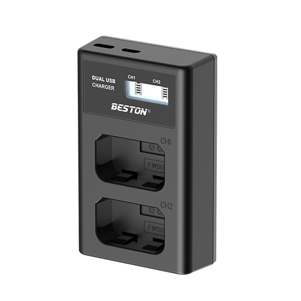Bộ sạc pin Beston NP-FW50 dùng cho các dòng pin FW50 của Sony
