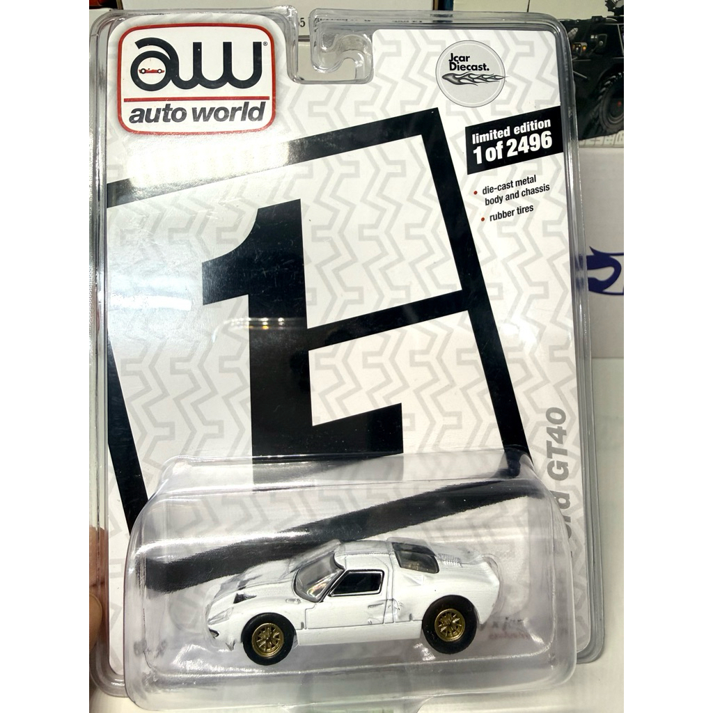 Xe mô hình Auto World LamLey Collab Ford GT40