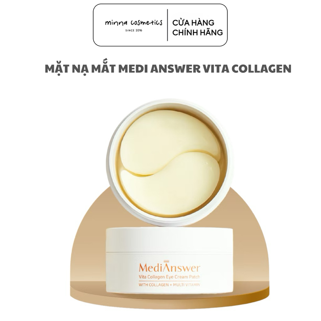 [Medianswer] MẶT NẠ DƯỠNG MẮT MEDI ANSWER VITA COLLAGEN EYEPATCH