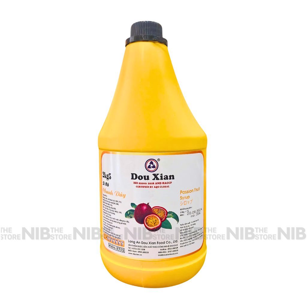 Siro Douxian Chanh Dây bình 2.5kg