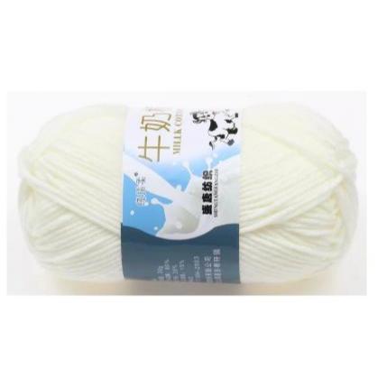 Len sợi, len milk bò 50g