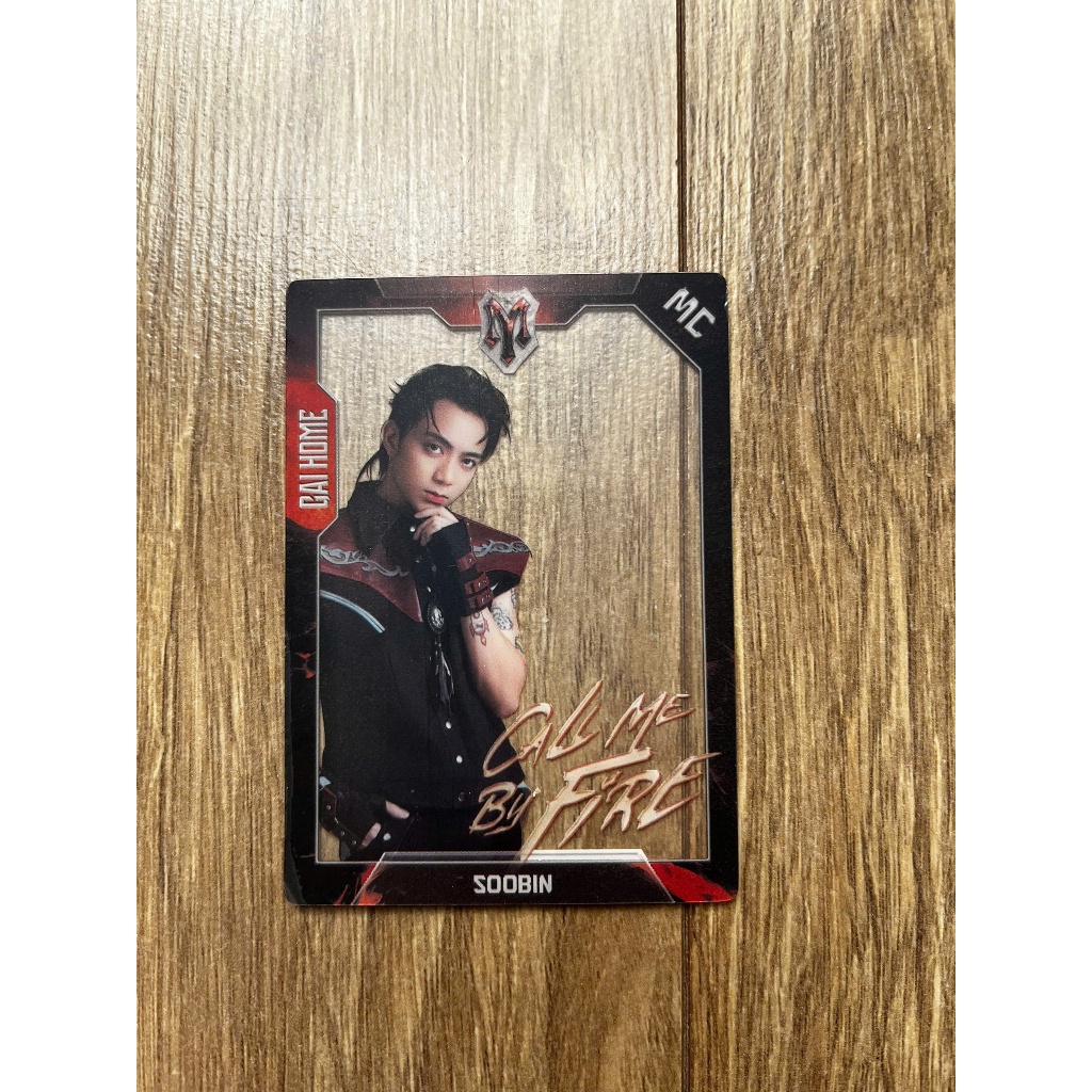 Card MC Soobin Gai Home Concert