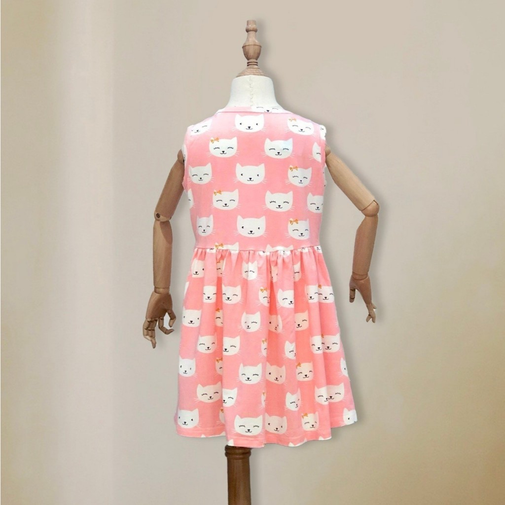 Váy cotton hình thời trang trẻ em BEESHOP TLH23162