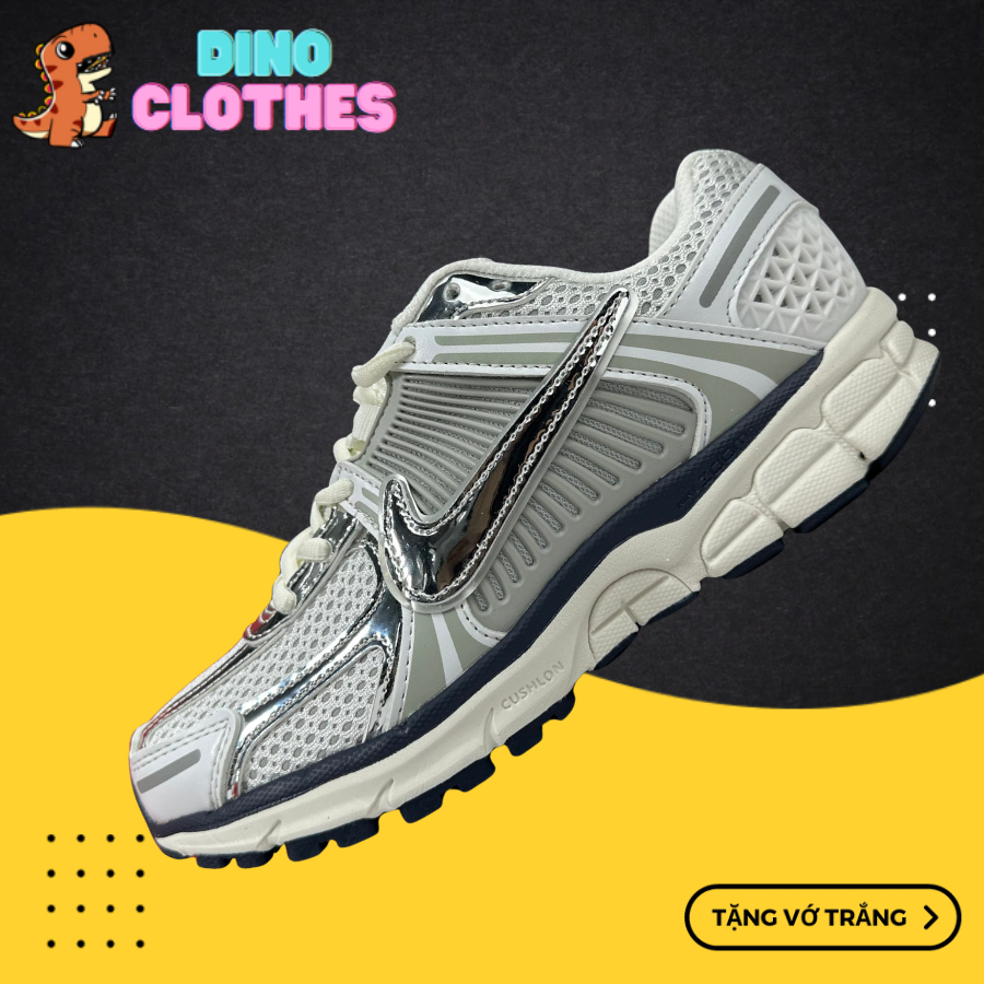 Giày Sneaker Thể Thao 𝓥𝓸𝓶𝓮𝓻𝓸 5 Photon Dust Metallic Trắng Bạc - DinoSneaker99