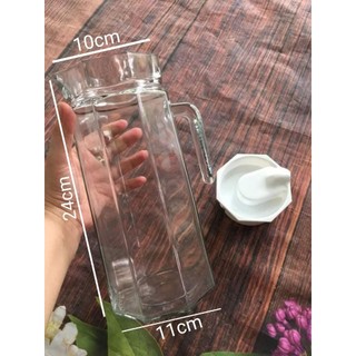 Bình đựng nước thủy tinh Indonesia 1,5 lít