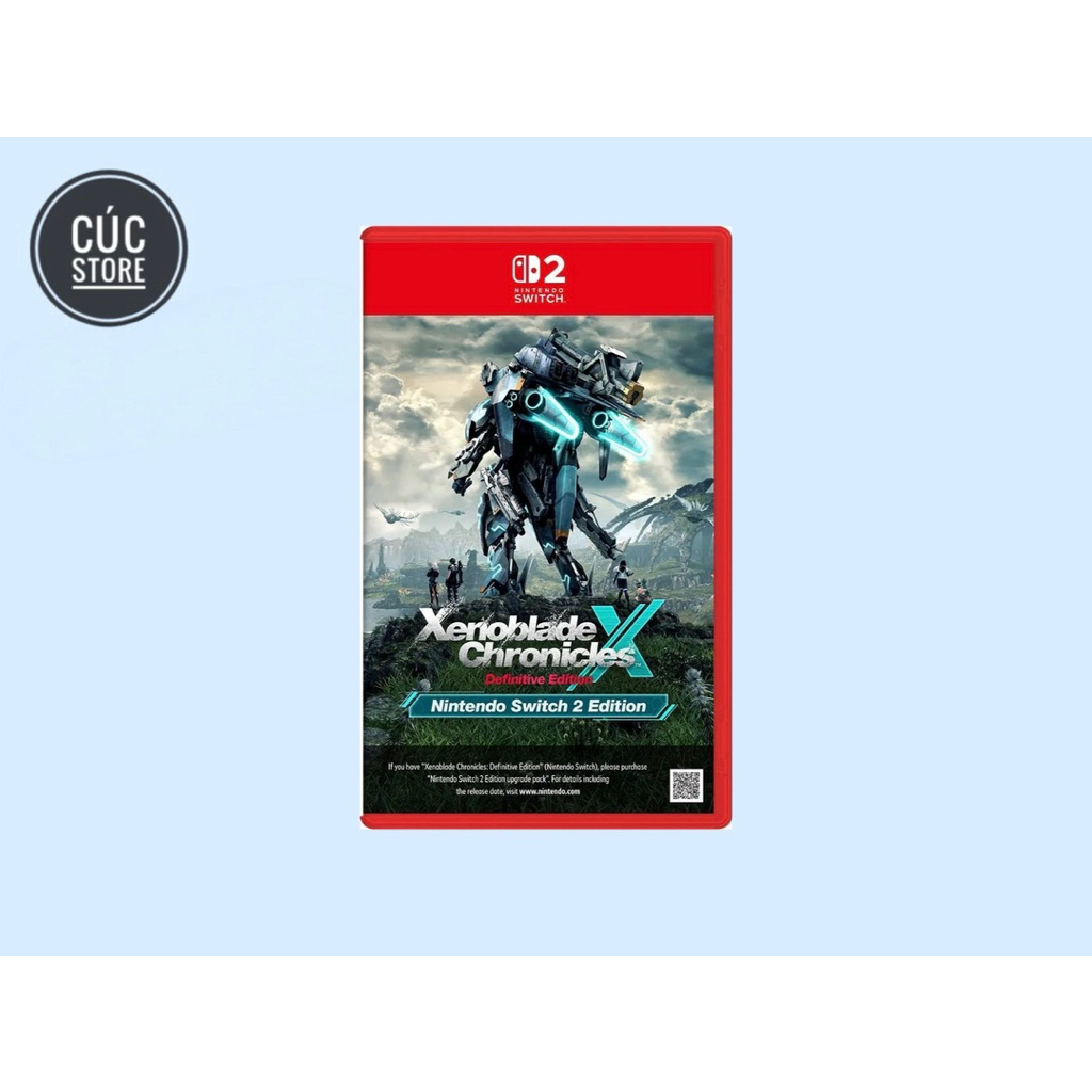 Băng chơi game Nintendo Switch 2: Xenoblade Chronicles X Definitive Edition