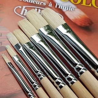 Cọ sơn dầu Holbein KC lông heo bristle