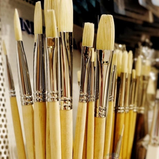 Cọ sơn dầu Holbein KC lông heo bristle