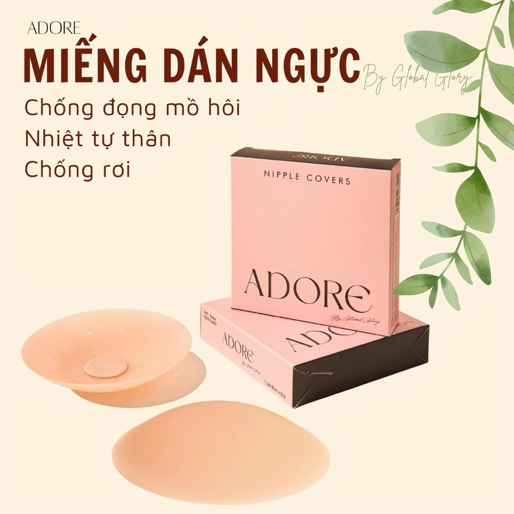 ( GEM CLOTHING 68 ) Dán nhũ hoa