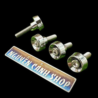Bộ ốc cao su đệm gác chân Wave 2000-2004