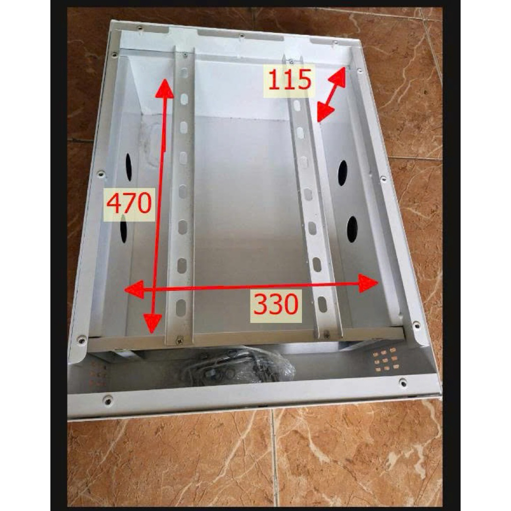 Vỏ Thùng lithium chứa Pin 100ah 16cell.