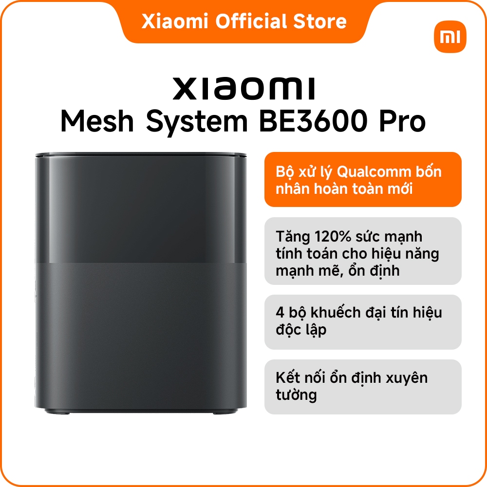 Bộ phát Wi-Fi Xiaomi Mesh System BE3600 Pro