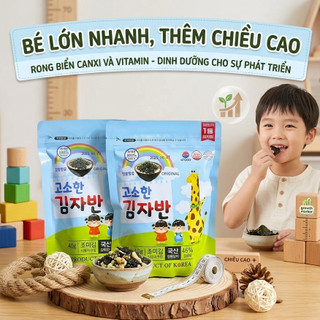 Rong biển rắc cơm Tăng chiều cao hàn quốc 40g - Baby Sam Won-túi zip