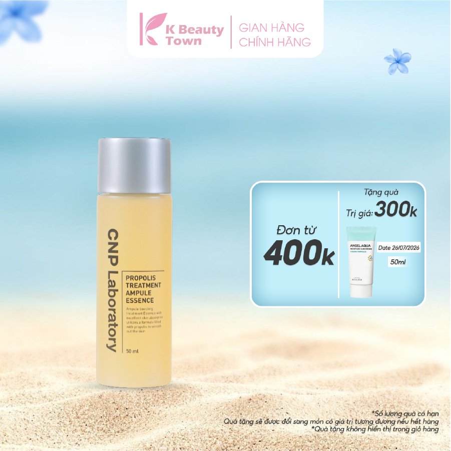Nước thần keo ong CNP Laboratoty Propolis Treatment Ampule Essence 50ml x K Beauty Town