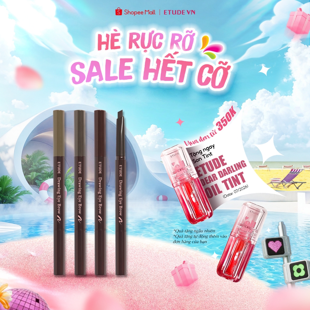 Bút Kẻ Mày ETUDE Drawing Eye Brow 7 màu, 0.25g