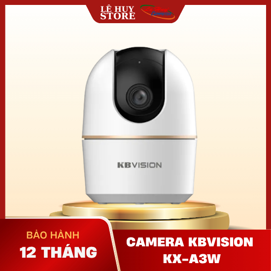 Camera IP 360 độ 3MP KBVision KX-A3W + Thẻ Nhớ 64GB + Chân Đế Camera - Hàng Chính Hãng