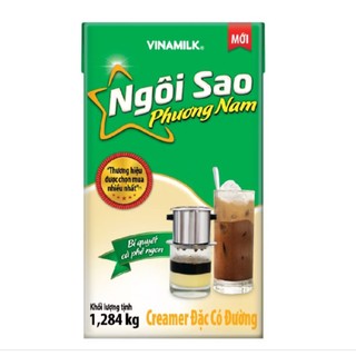 COMBO 1/3/5 HỘP SỮA ĐẶC NGÔI SAO PHƯƠNG NAM XANH LÁ 1284G – BÉO NGẬY, NGỌT HÀI HÒA | CHUẨN VỊ PHA CHẾ & GIA ĐÌNH