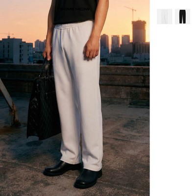 [N] Quần Tây Straight Lưng Thun Basic Vải Cotton Thoải Mái Thoáng Mát Gọn Gàng, QT0042 SOME HOW STORE