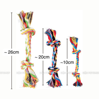 🦴Đồ Chơi Bện Thừng Cho Chó Gặm Nhai Sạch Răng, Bền Chắc, Chống Cắn Phá