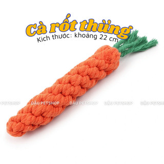 🦴Đồ Chơi Bện Thừng Cho Chó Gặm Nhai Sạch Răng, Bền Chắc, Chống Cắn Phá