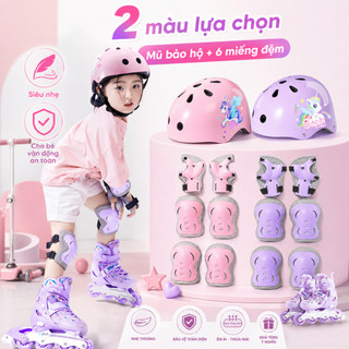 Bộ đồ bảo hộ trượt patin, ván trượt, xe thăng bằng, xe đạp, giày trượt băng cho trẻ em