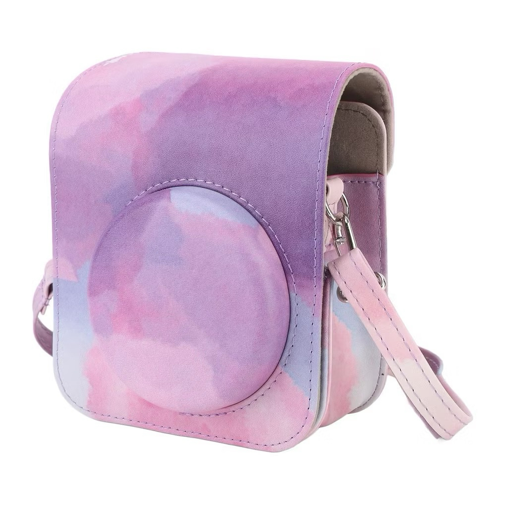 [ảnh thật tự chụp] Case instax mini 12/ Ốp bảo vệ máy chụp ảnh instax Mini 12 - Tặng kèm dây đeo
