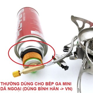 [KHÔNG DÙNG CHO KHÒ NHẬT] Đầu chuyển bình ga mini cho bếp ga mini dã ngoại - Dùng cho bình ga mini đầu VN