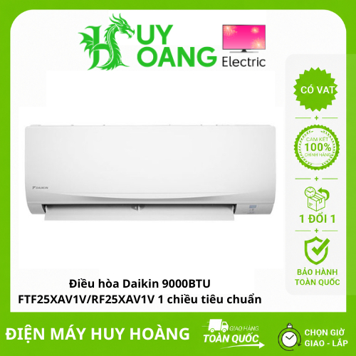 Điều hòa Daikin 9000BTU FTF25XAV1V/RF25XAV1V 1 chiều tiêu chuẩn