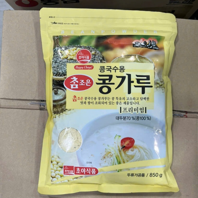 Bột đậu tương, đậu nành Hàn Quốc 850g - 콩국수용 콩가루