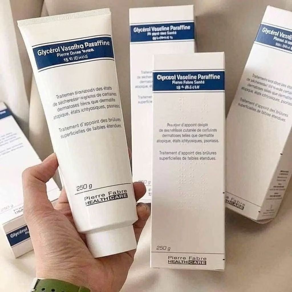 Kem dưỡng da chống nẻ chàm dexeryl Glycerol Vaseline Paraffine creme 250g