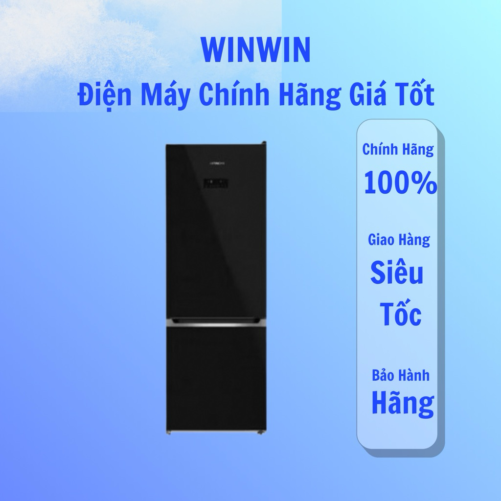 Tủ lạnh ngăn đá dưới Hitachi Inverter 323 lít HRBN6340DUVN