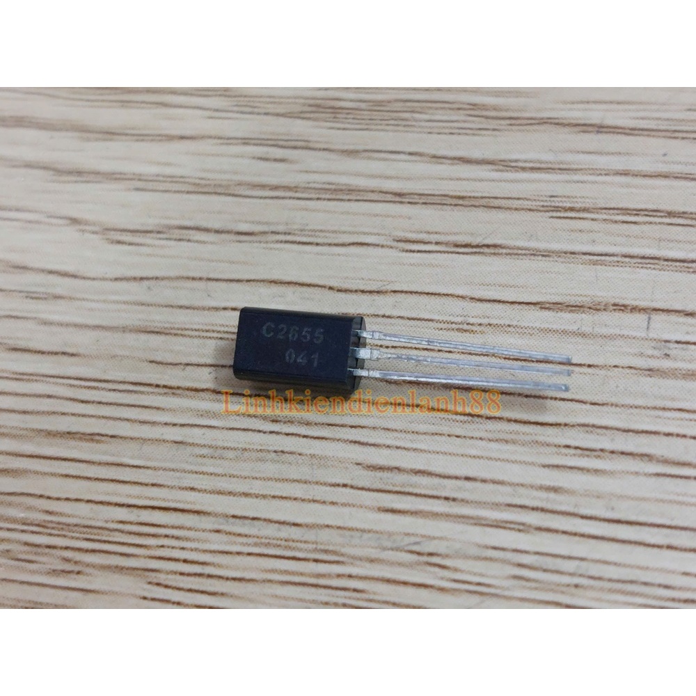 10 Con Transistor nghịch C2655 chân đồng mới chính Hãng CJ 100%.