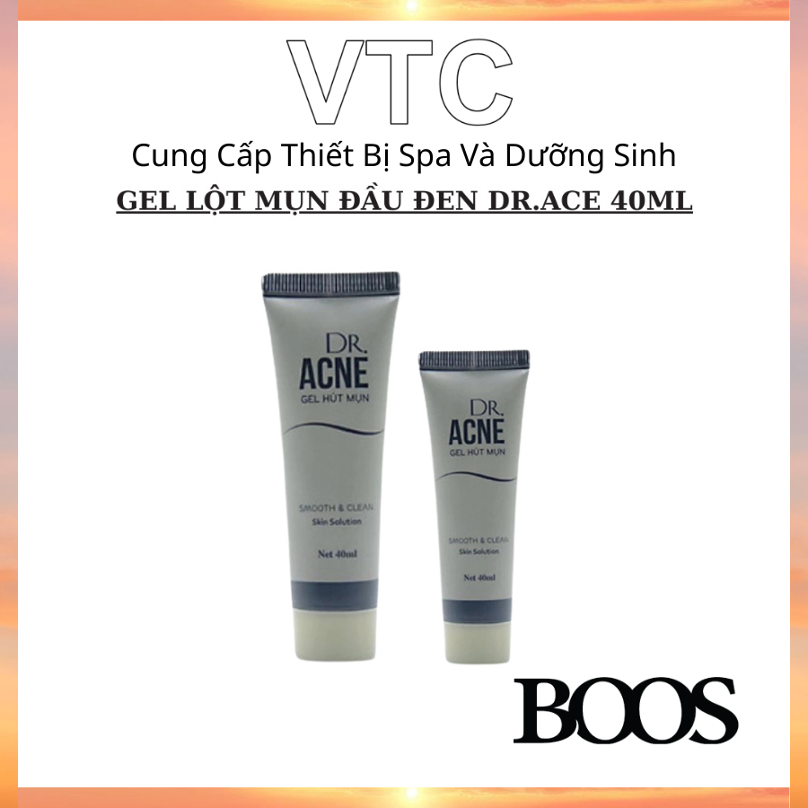 Gel Lột Mụn - Dr.Acne - Hút Sạch Mụn Cám, Mụn Đầu Đen | Gel Lột Mụn tro núi lửa