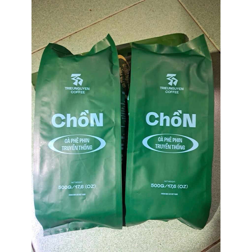 COMBO 2 Gói CAFE  CHỒN TRIỀU NGUYÊN MỖI GÓI 500g đậm vị cafe chồn truyền thống thơm đậm vị