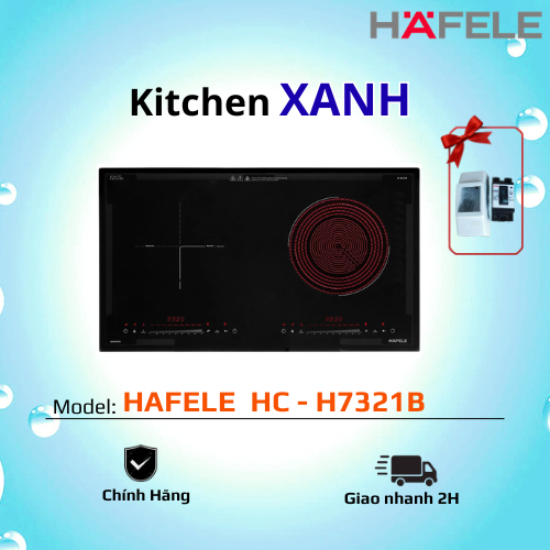 Bếp từ kết hợp hồng ngoại 2 vùng nấu Hafele HC - H7321B 536.61.856