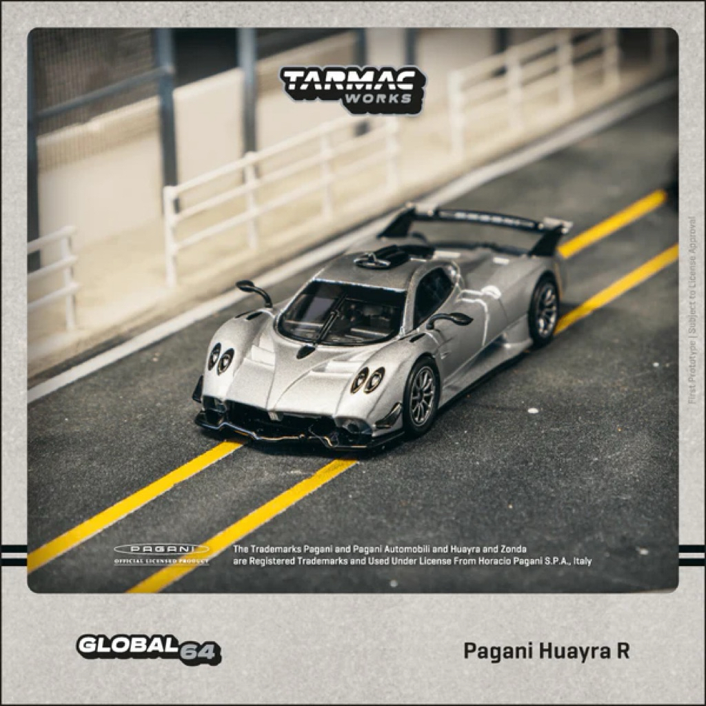 Xe mô hình 1/64 Tarmac Works Pagani Huayra R
