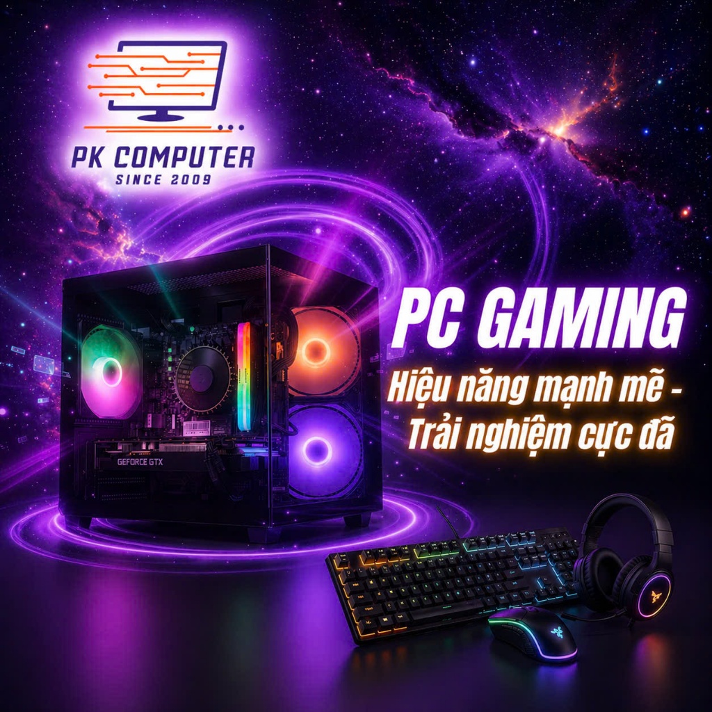 💻 PC Gaming i3 9100F | GTX 950 2GB | RAM 8GB – Chiến game nhẹ cực ổn