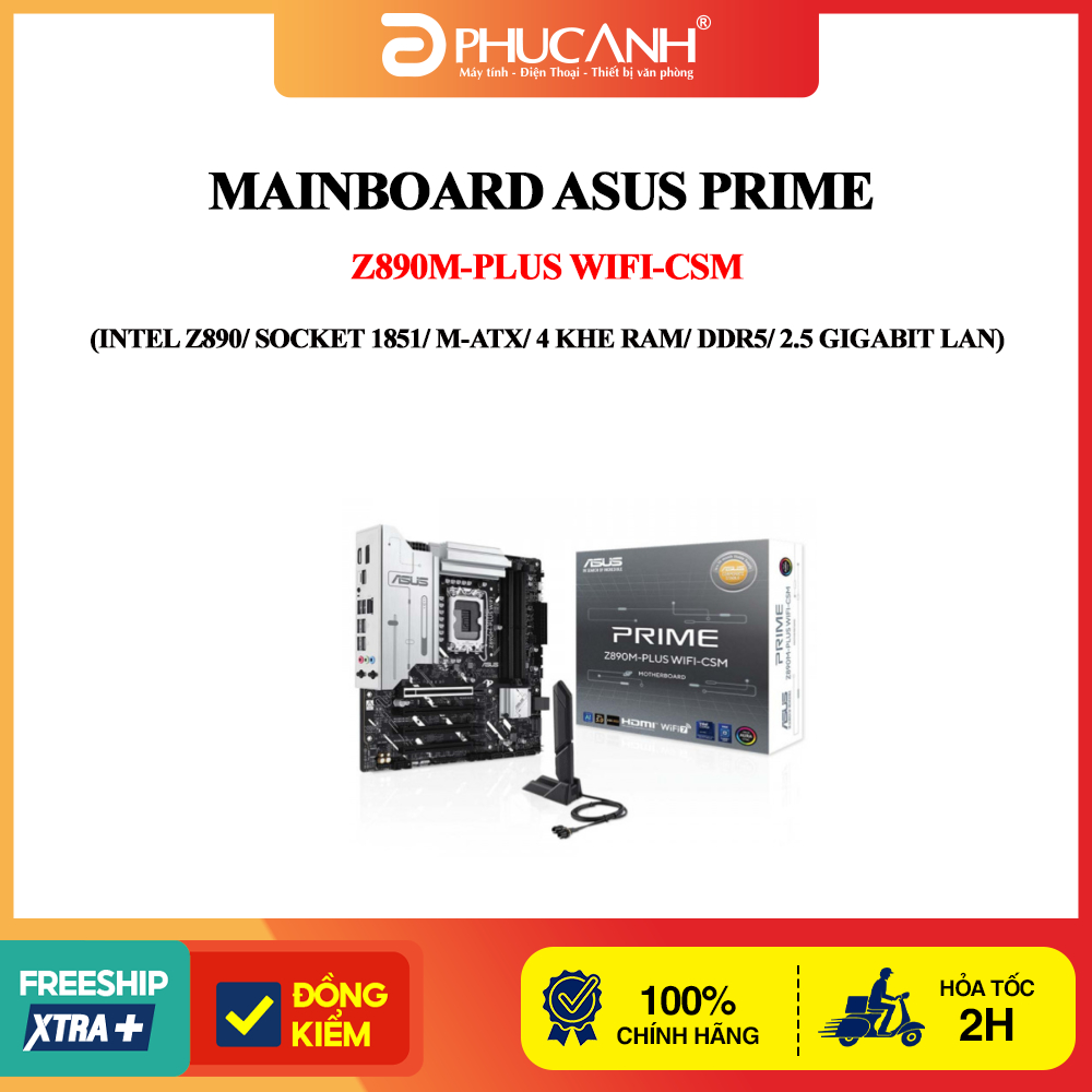 Mainboard Asus Prime Z890M-PLUS WIFI-CSM