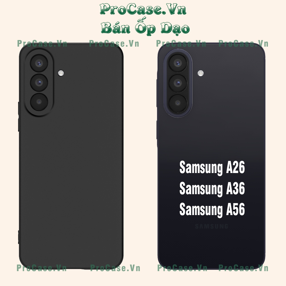 Ốp lưng Samsung A26, Samsung A36, Samsung A56 TPU dẻo,cạnh viền vuông,chống sốc,bảo vệ camera