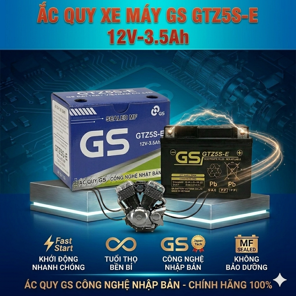 Phụ Kiện ĐÈN xe máy GTZ5S-E Dùng cho xe máy Ex, Hayate, AirBlade cũ, Sirius Fi
