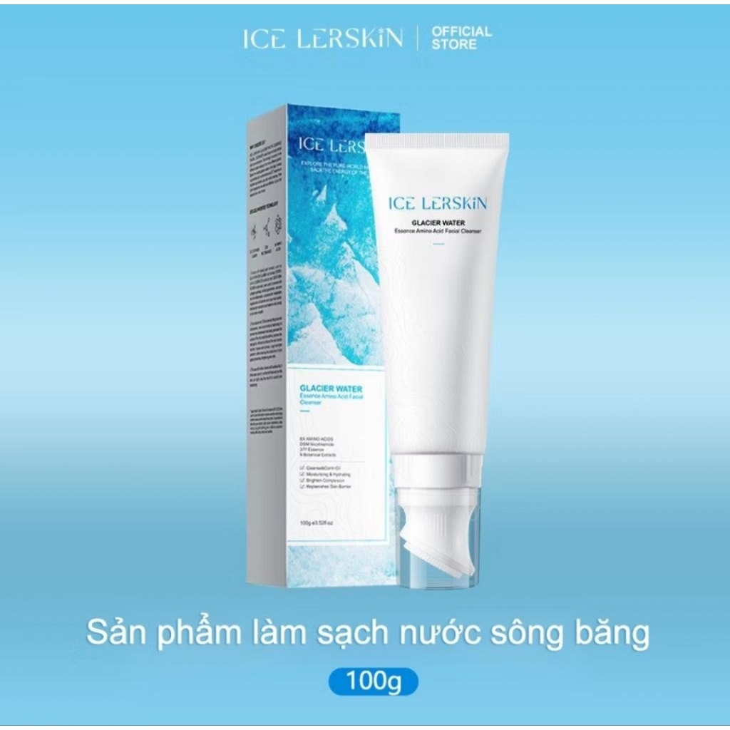 Sữa rửa mặt ice lerskin
