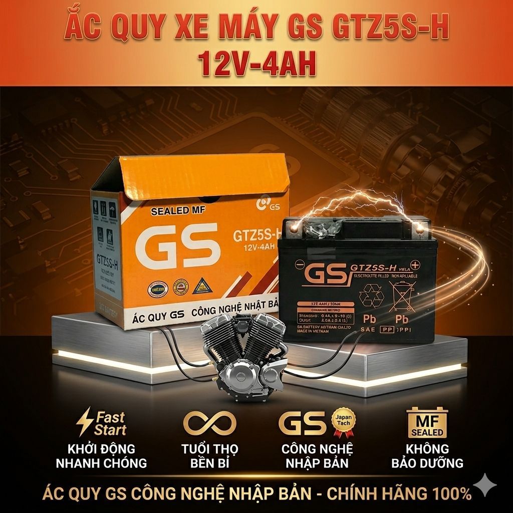 Phụ Kiện ĐÈN xe máy GTZ5S-H Dùng cho xe máy Ex, Hayate, AirBlade cũ, Sirius Fi