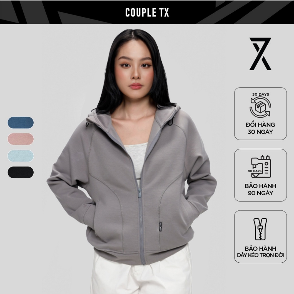 [MỚI VỀ] Áo Khoác Chống Nắng Nữ Couple TX Airlayer Thun Double Face Ver 2.0 Raglan Form Relax WOK 2066 | BigBuy360 - bigbuy360.vn