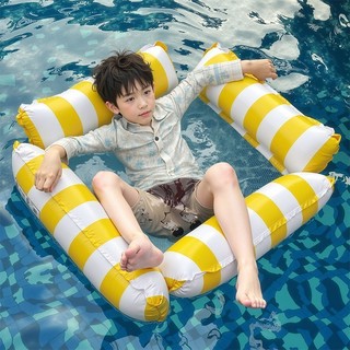 Phao lưới thuyền gấp gọn cho bé và người lớn đi biển, đồ đi biển, Đồ bơi cho người lớn thư giãn nổi trên mặt nước