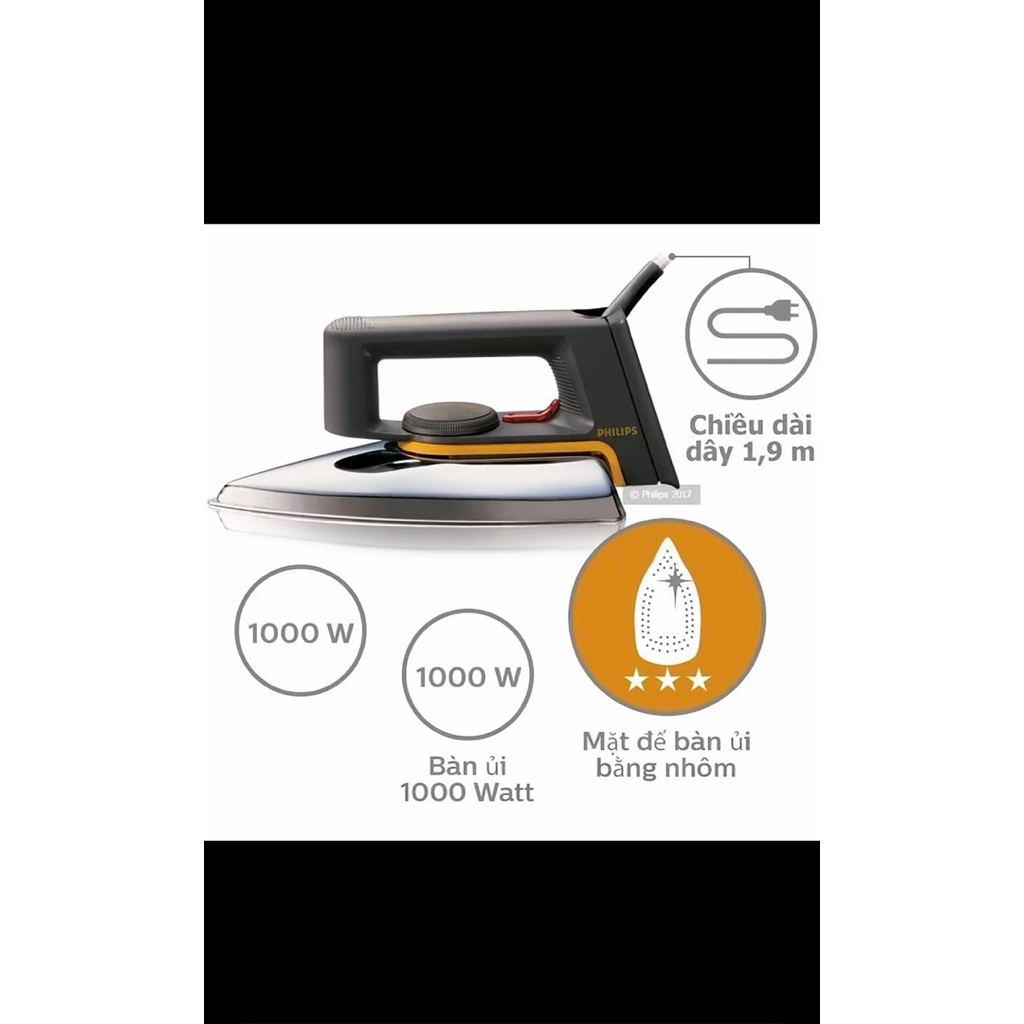 Bàn ủi quần áo philips hd1172