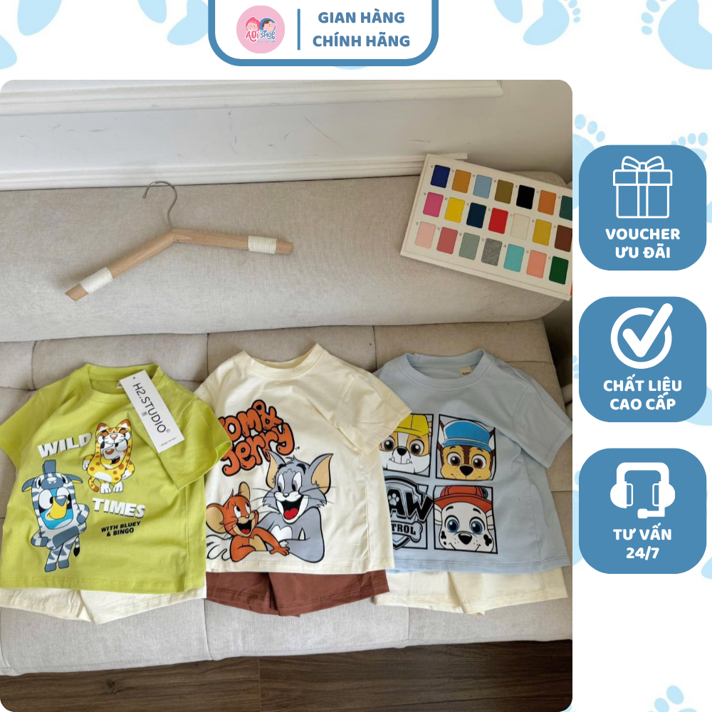 Set 3 bộ cộc tom chó cứu hộ và wild- [À ƠI SHOP VIETNAM] R31