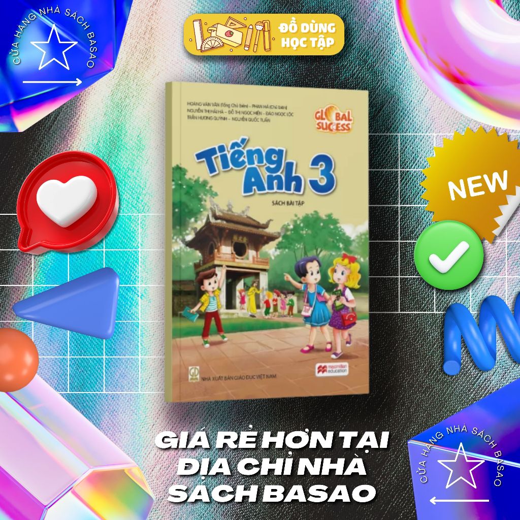 Bài Tập Tiếng Anh Lớp 5 Global Success 5 – workbook